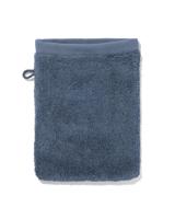 HEMA Washand Hotelkwaliteit Extra Zacht Staalblauw (middenblauw)