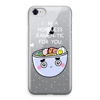 I'm A Hopeless Ramen-Tic For You: iPhone 8 Transparant Hoesje