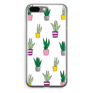 Sanseveria: iPhone 8 Plus Transparant Hoesje