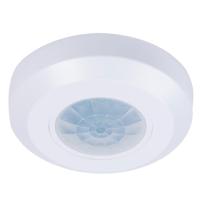 PIR bewegingssensor met schemerschakelaar - 360° - Opbouw - 8 meter bereik - Maximaal 200 Watt - IP20 voor binnen - Wit