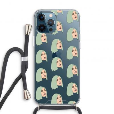 King Kylie: iPhone 12 Pro Transparant Hoesje met koord
