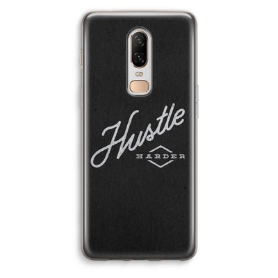 Hustle: OnePlus 6 Transparant Hoesje