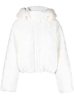 Maje quilted padded jacket - Blanc