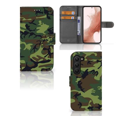 Samsung Galaxy S23 | Telefoon Hoesje | Army Dark