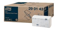 Handdoek Tork H3 290143 Advanced Z 2 laags singefold 23x23cm