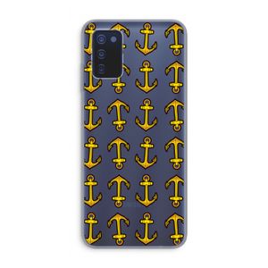 Musketon Anchor: Samsung Galaxy A03s Transparant Hoesje