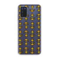 Musketon Anchor: Samsung Galaxy A03s Transparant Hoesje