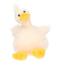 Pluche gans Wag Wag knuffel 18 cm - thumbnail