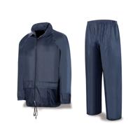 Pak Meteo Waterdicht Marineblauw Polyester - Maat: 3XL