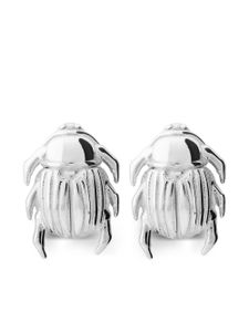 TANE México 1942 boutons de manchette Beetle en argent Sterling