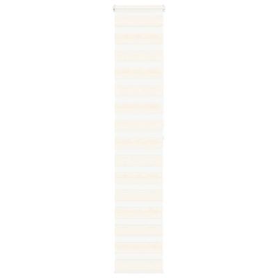 VidaXL Zebra rolgordijn 40x200 cm stofbreedte 35,9 cm marmerbeige
