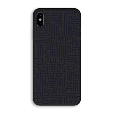 Moroccan Print: iPhone XS Biologisch afbreekbaar hoesje