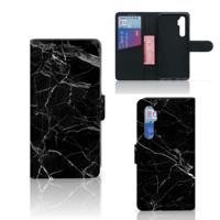 Xiaomi Mi Note 10 Lite | Bookcase | Marmer Zwart - Origineel Cadeau Vader
