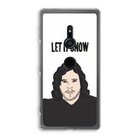 Let It Snow: Sony Xperia XZ2 Transparant Hoesje