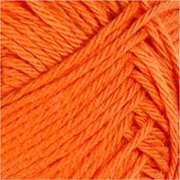 Creativ Company Katoengaren, oranje, 50gr, 170m