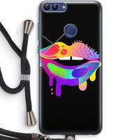 Lip Palette: Huawei P Smart (2018) Transparant Hoesje met koord