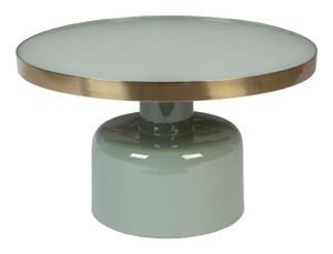 Zuiver Ronde Salontafel 'Glam' 60cm, kleur Groen