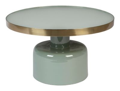 Zuiver Ronde Salontafel 'Glam' 60cm, kleur Groen