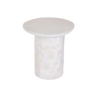 Bijzettafel Home ESPRIT Wit 40 X 41 X 44,5 CM