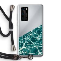 Weerkaatsing water: Huawei P40 Transparant Hoesje met koord