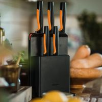 Fiskars Functional Form Kunststof messenblok met 5 messen mes - thumbnail