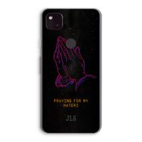 Praying For My Haters: Google Pixel 4a 5G Transparant Hoesje