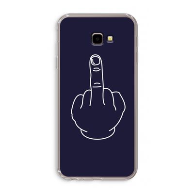 F**k U: Samsung Galaxy J4 Plus Transparant Hoesje