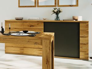 Dressoir MIRACLE 3 deuren gouden eik