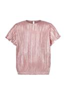 B.Nosy zomer top meisjes - roze koraal blush - metallic, plissee - Brynn - thumbnail