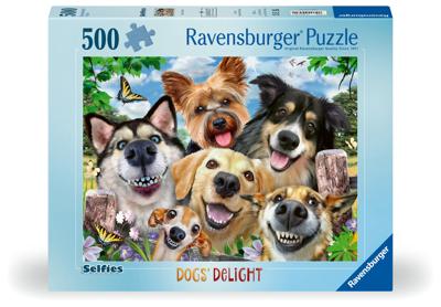 Ravensburger Selfie Dogs Delight 500 stukjes