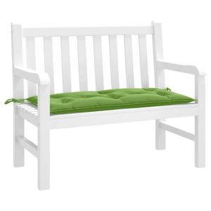 VidaXL Tuinbankkussen 100x50x7 cm stof gemêleerd groen
