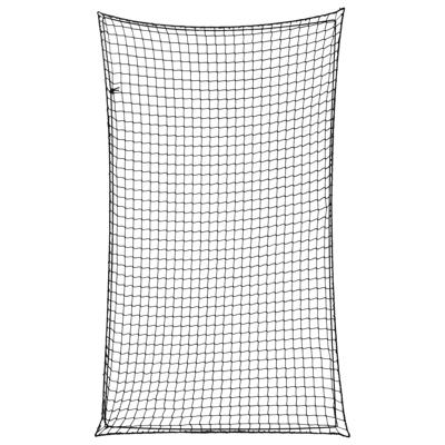 VidaXL Aanhangwagennet elastisch touw 2,1x1,25 m polypropeen zwart