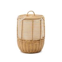 Kave Home Wasmand 'Liora' Rotan