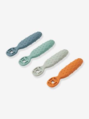 Set van 4 Caelia LIEWOOD leerlepels veel blauw
