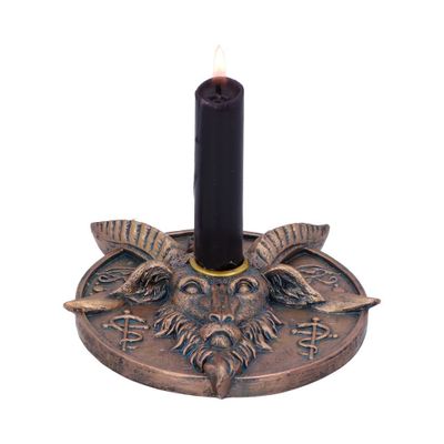 Nemesis Now - Baphomet&apos;s Prayer Incense and Candle Holder 12.6cm
