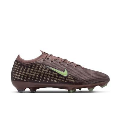 Nike Zoom Mercurial Vapor 16 Mbappé Elite Gras Voetbalschoenen (FG) Bruin Neongeel Zilver Nike Zoom Mercurial Vapor 16 Mbappé Elite Gras Voetbalschoenen (FG) Bruin Neongeel Zilver