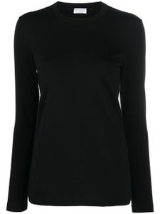 Brunello Cucinelli t-shirt en coton à manches longues - Noir