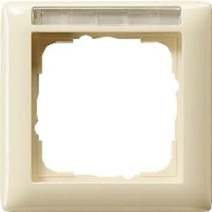 109101  - Frame 1-gang cream white 109101
