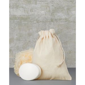 Voordelige beige uitdeel tasje 15 x 20 cm