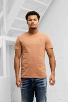 Iceberg Sun Spell T-Shirt Heren Lichtbruin - Maat L - Kleur: LichtbruinRood | Soccerfanshop
