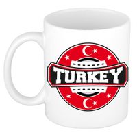 Turkey / Turkije embleem mok / beker 300 ml - thumbnail