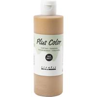 Plus Color acrylverf, goud, 250 ml/ 1 fles