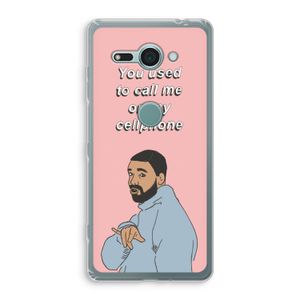 Hotline bling: Sony Xperia XZ2 Compact Transparant Hoesje