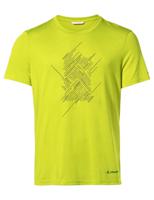 Vaude Tekoa III Heren T-shirt Bright Green Uni L