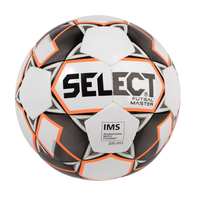 Select Voetbal Futsal Master Shiny Wit Oranje Zwart 1043446061 - thumbnail