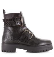 Shoecolate - Bikerboot met ritssluiting Leer Dames