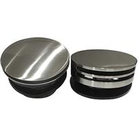 Wiesbaden Caral Badafvoer Rond Chroom met Overloop en Vulfunctie