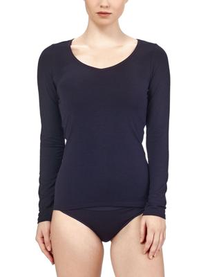 Icebreaker Merino 150 Siren LS Sweetheart Thermoshirt Dames Black M