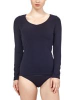 Icebreaker Siren LS Sweetheart Thermoshirt Dames Black S