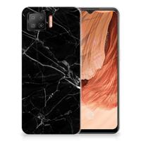 OPPO A73 4G | TPU | Siliconen hoesje | Marmer Zwart - Origineel Cadeau Vader